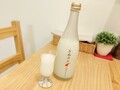 オシャレなグラスで飲みたい♪