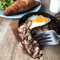 柔らかくて美味しいハンバーグです。