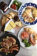 お家でホテルのような朝食が食べれます。