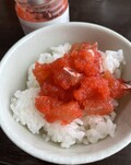 鯛めんたい。ご飯が止まりません！