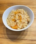 お出汁がメインの炊き込みご飯です。
