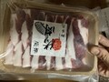 きれいに包装された美しいお肉