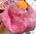 ローストビーフ丼に乗せきれない大きさ♪