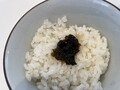 食欲をそそる生炊きのり！