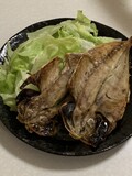 焼き立てアジの開き