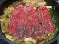 すき焼きに投入！