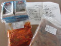 テグタンスープ、キムチ、韓国海苔のセット