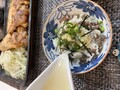 最後は薬味とスープを入れて