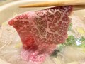 しゃぶしゃぶしている様子