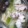 野菜も入れて鍋パーティー