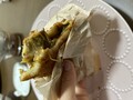 大きなお肉が顔を出しました。