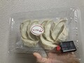 くるむの餃子。文字も可愛い！