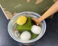 濃厚な抹茶ゼリー