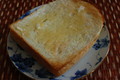 バターを塗って、いよいよいただきます。