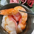 赤エビは贅沢にまるっと1尾！