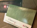 段ボールを開けたところ