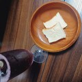 とろ生チーズケーキ×スパークリング赤