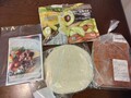 華やかな感じの内容、4点セット
