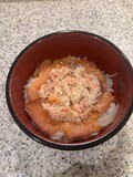 海鮮丼でいただきました。