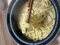 もっちもちで太めのちゃんぽん麺