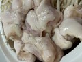 大きめにカットされたもつ