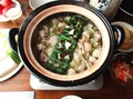 ぷるぷるのもつがたっぷりな出来上がり！