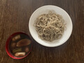 鴨汁そばの完成です