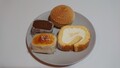 1/4カットした渚ロール