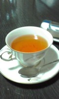 お気に入りのカップで。