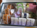 いろいろなものが詰められていて、嬉しくなります。お茶時間が楽しみです。