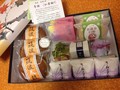 わくわくするようなバラエティに富んだ和菓子のセット。