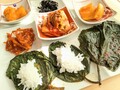 キムチと韓国惣菜を満喫できるセット