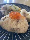 あさりご飯は柔らかめで美味しい