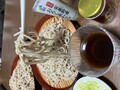 お蕎麦を茹でて食べました！