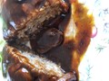 ボリューム満点で肉汁溢れる