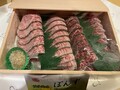 解凍前。一晩かけて冷蔵庫で解凍します
