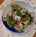 塩で食べる焼きちゃんぽんはシンプルに旨い