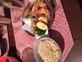 オススメ通り天ぷらにしてみました。さつまいもが甘くてびっくり！玄米も美味しくて箸が止まりません！