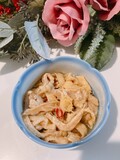 さっぱりと食べられる鶏皮の二杯酢
