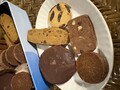 5種類のクッキーが楽しめます。