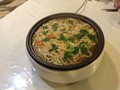 しゃぶしゃぶの〆に力うどんをいれました