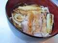 鶏南蛮うどんはアツアツでもコシが残っていました