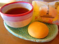 ほうじ茶と一緒に午後のおやつに頂きました。