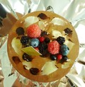 大人っぽいチョコムースにかわいいベリーの装飾がステキ過ぎ！