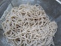 １分３０秒で　茹であがり