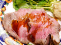 とろける肉質に上品な和風ダレがからみます。