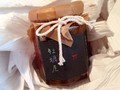 カキの入っている瓶です