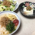 夏らしい食卓にしてみました