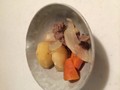 レシピがついているので、肉じゃが作ってみました。お出汁要らずで助かります。