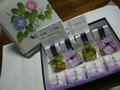 朝顔の花のしが素敵でした。和菓子も清楚な感じがしました。